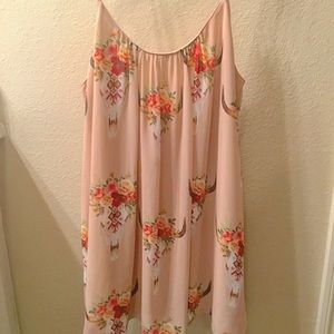 Show Me Your Mumu - Cow skull frida printed dress